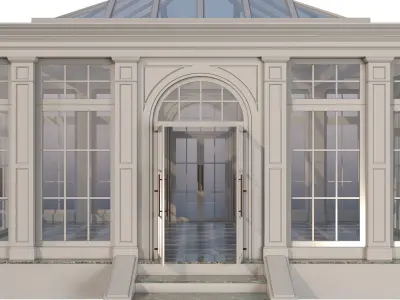 Winter Garden 3D model