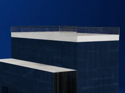 Old Office Building 3D model