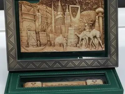 3D Saudi Arabia skyline souvenir 3D print model