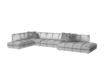 DS 1030 Sofa C03 3D model