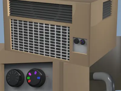AC-Unit Object 3d model 3D model