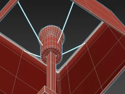 PROJECT john lewis table lamp 3D model