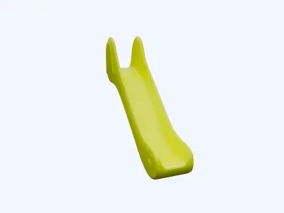 Playground Slide Zjezdzalnia Plac Zabaw 3D model