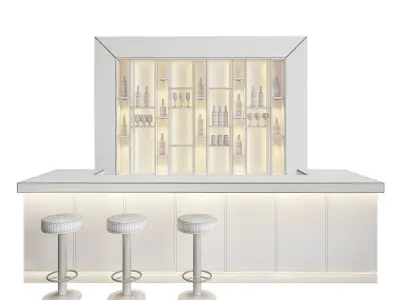 Restaurant Bar 1 3D model