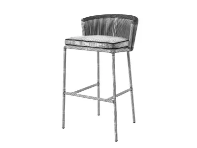 Lapel Bar Chair 3D model