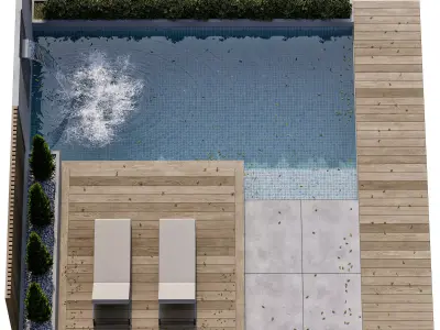 Backyard 07 3D model
