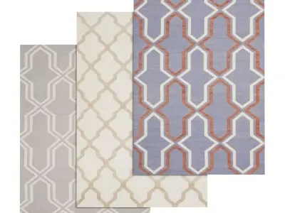 Rug Set 130 3D model