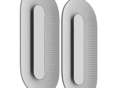 SASI LARGE Wall Light 3D model