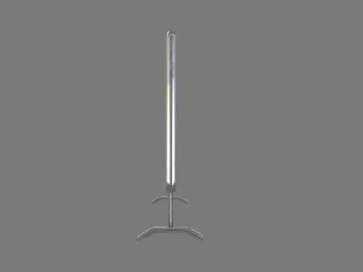 Fence model 02 Low-poly 3D model