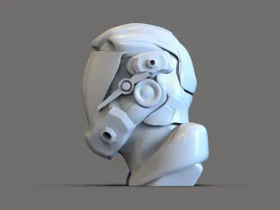 Sci Fi Helmet 3D print model purchase