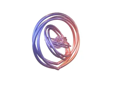 Abstract Shape v8 004 Low-poly 3D model