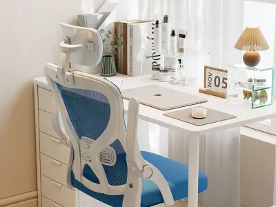 Office chair design 3D model