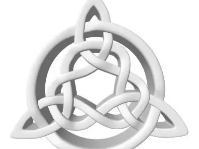 Celtic Knot 5 3D model