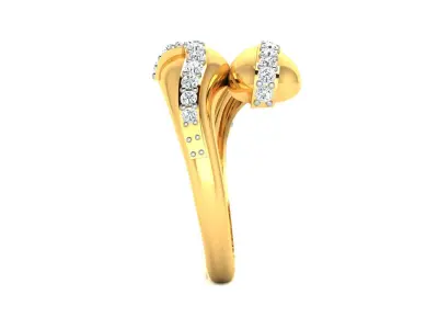 Women Ring 3D print model 53