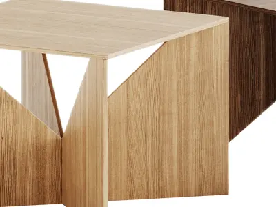 CALVERT Coffee Table by e15 3D model