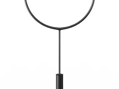 Northern Lighting Circle Pendant Light 3D model