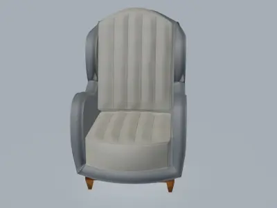 Prince Armchair 3D model