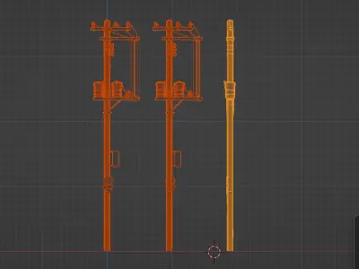 telephonepole Free 3D model