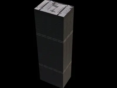 One Liberty Plaza - NYC Low-poly 3D model