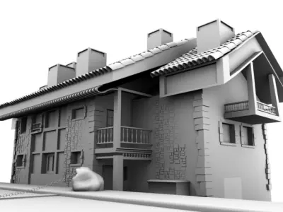 house 3D model 23