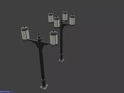 Berlin Alber Speer lamps 3D model