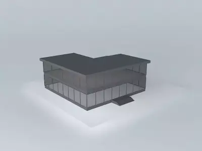 Modern House Free 3D model