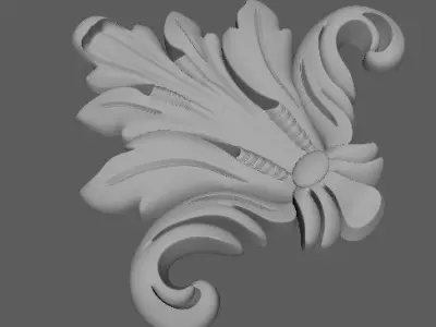 Decor for furniture 3D model 31