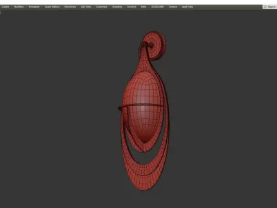 VIGRID SCONCE Low-poly 3D model