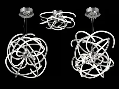 7484 Ciclone Lightstar Collection of LED Lamps 3D Model Pack