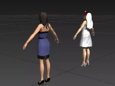 TwinStyle Dames 3D model