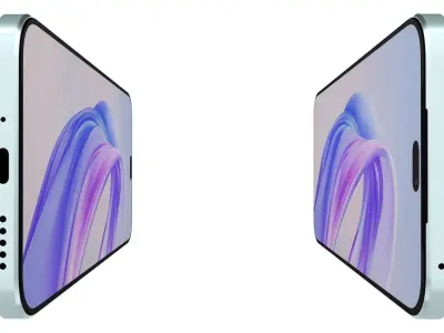 Honor X50i Plus Light Blue 3D model