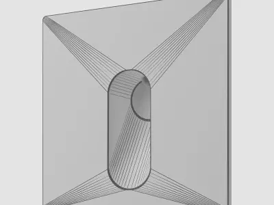 IT-716 Integrator Step Square Light LED Stair Light Free 3D model