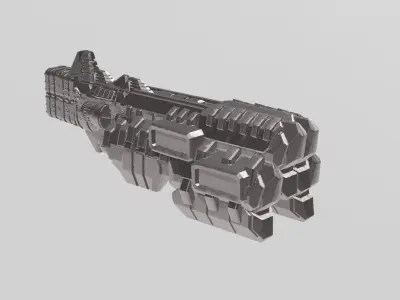 FLEET CORE - 02 FED UNION CARRIER 3D print model