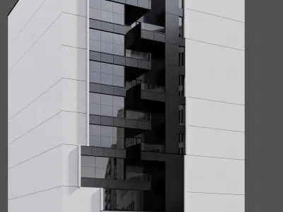 RESIDENTIAL BUILDING NO66 A 3D model