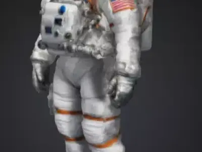 austronaut 3D model