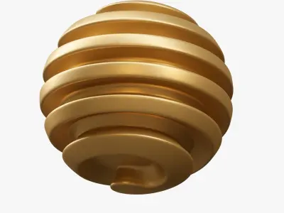 Sphere Ball Art 3D model
