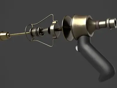 Fantasy Gun 17 3D model