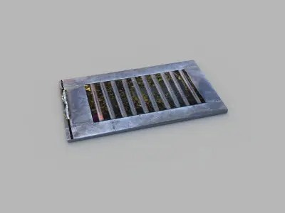 Sewer Grate 13 3D model
