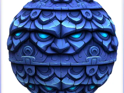 Stylized Wall Seamless Texture Texture 93