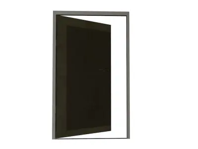 Steel Door Model 3D model