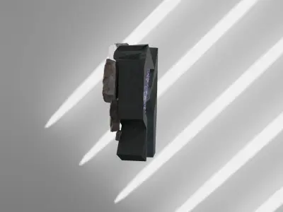 Mystical Portal - Realistic with a magical entrance Low-poly 3D model