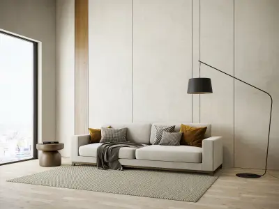 interior living room scene 42 3D model