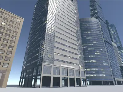 Polygon City Buildings Pack2 Low-poly 3D model