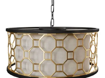 Lehome F446 Chandelier  3D model