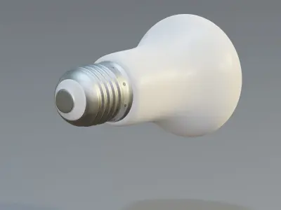 Classictone Superlux light bulb Low-poly 3D model