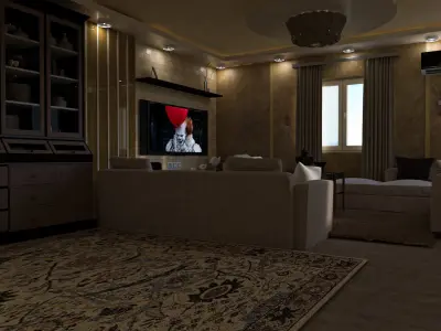 Interior Design 3D model