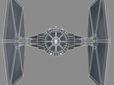 Star Wars TIE-Fighter 3D model