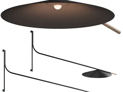 307 lighting fixtures 15 Glifo wall lamp by Penta 3D model