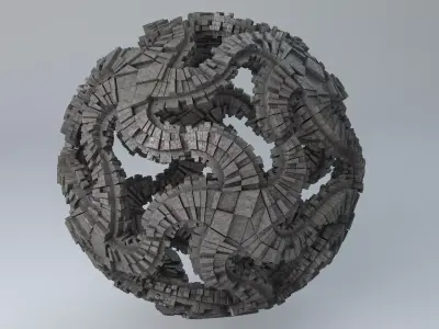 Sci-Fi Shapes Linghun 3D model