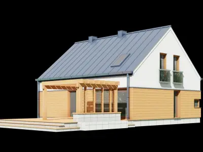 House Amoniusz C1V6 3D model